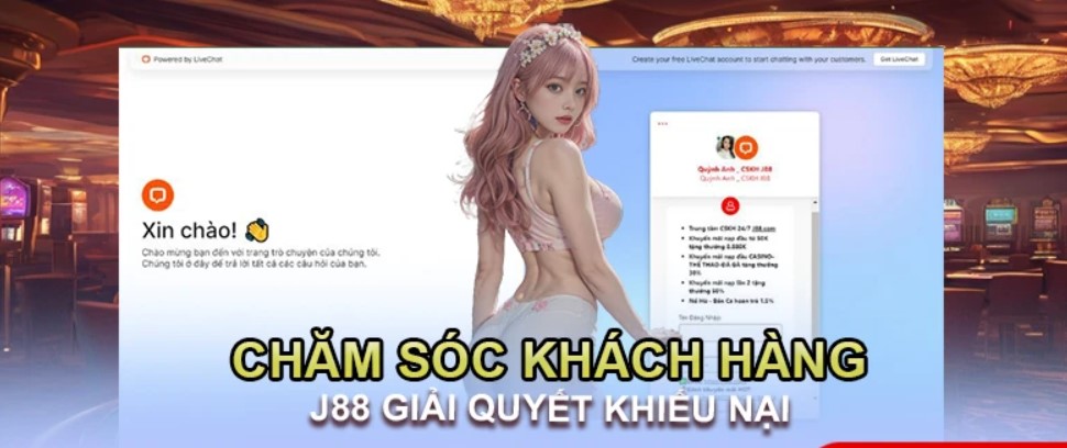 Hệ thống chăm sóc khách hàng J88