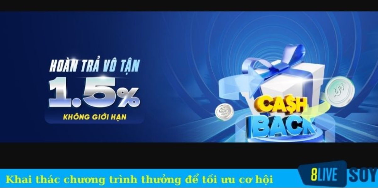 Thủ thuật 8live khai thác chương trình thưởng để tối ưu cơ hội