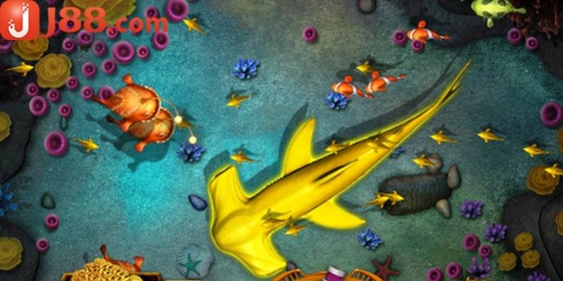 Người chơi nên quan sát sự di chuyển của các loài cá